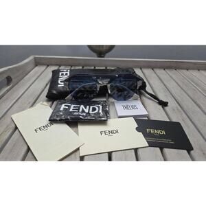 Fendi Roma Blue Lens Sunglasses FE40027U Full Set